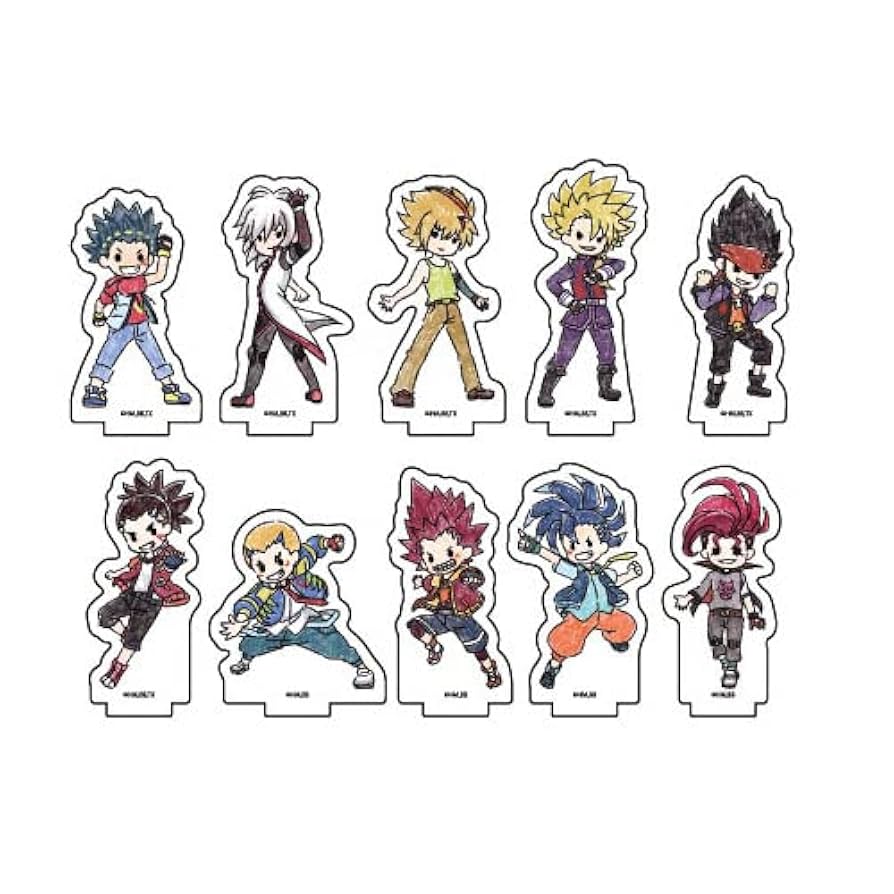 Amazon | ベイブレードバースト 01 グラフアート アクリルぷち