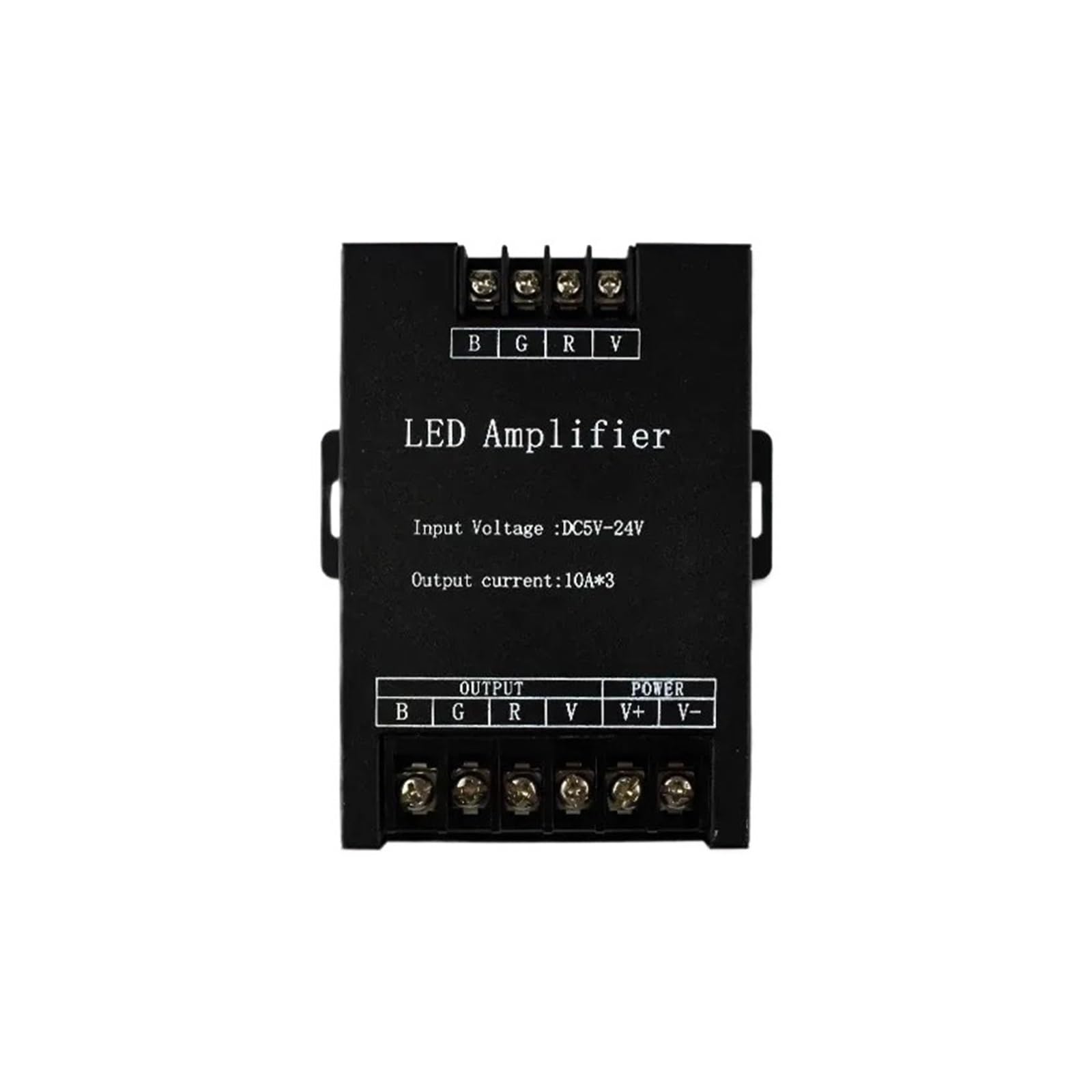 Controller Amplificatore LED RGB+CCT Monocromatico/RGB/RGBW/RGBWW DC5V12V/24V 12A/24A/30A/50A 1CH/3CH/4CH/5CH Alimentatore for Striscia Luminosa(RGB 12A)