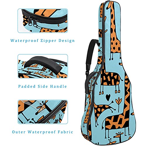 Housse de transport guitare classique acoustique basse imperméable - 4