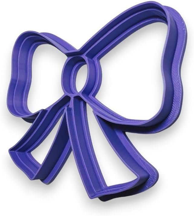 Miniatura 4 de Bow-knot Cookie Cutter, Bow with Ribbons Cookie Cutter Carefuuly Designed for Christmas, Girls, Birthdays, Bridal Shower, Holly Season and All other