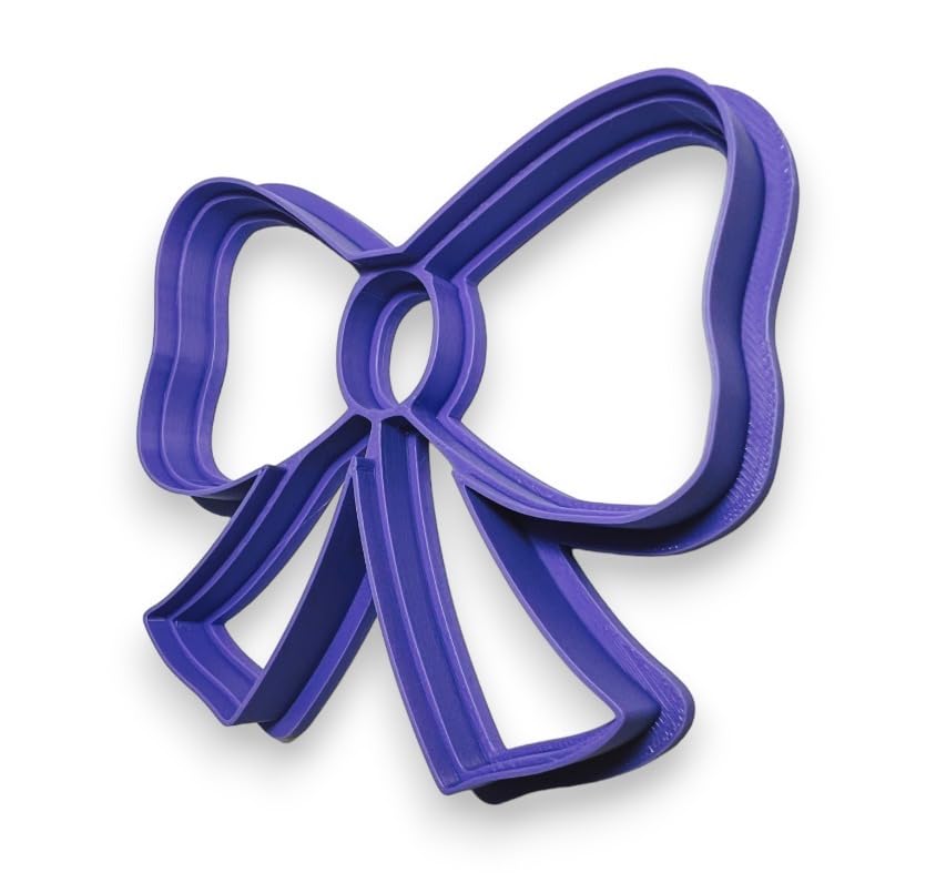 Miniatura 4 de Bow-knot Cookie Cutter, Bow with Ribbons Cookie Cutter Carefuuly Designed for Christmas, Girls, Birthdays, Bridal Shower, Holly Season and All other