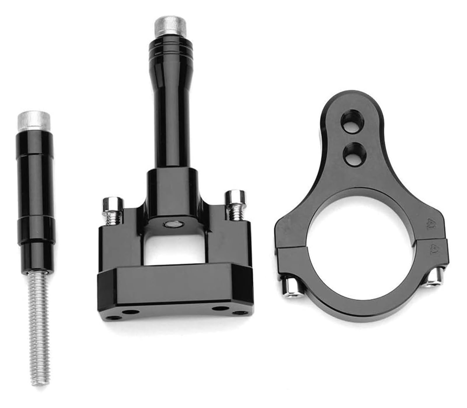 Amortiguador De Dirección Motocicleta para Y&amaha YZFR3 YZFR25 YZF R3 R25 para MT03 para MT25 2013-2017 Kit Montaje Soporte Estabilizador De Amortiguador De Dirección De Motocicletas Estabilizador