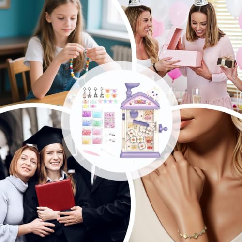 Kit de creación de pulseras para niñas: el regalo de cumpleaños perfecto para crear joyas DIY 4