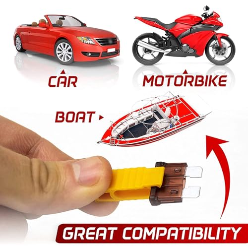 Kit surtido de 800 fusibles para automóvil tipo Vane/Wing mini y estándar con caja de almacenamiento miniatura 3