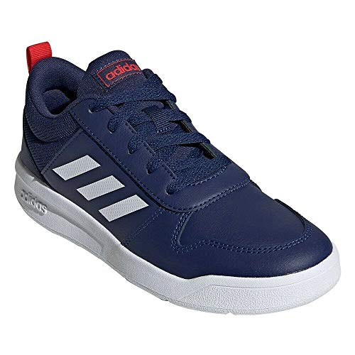 adidas Boy's Tennis Sneaker Navy, 13 Big Kid