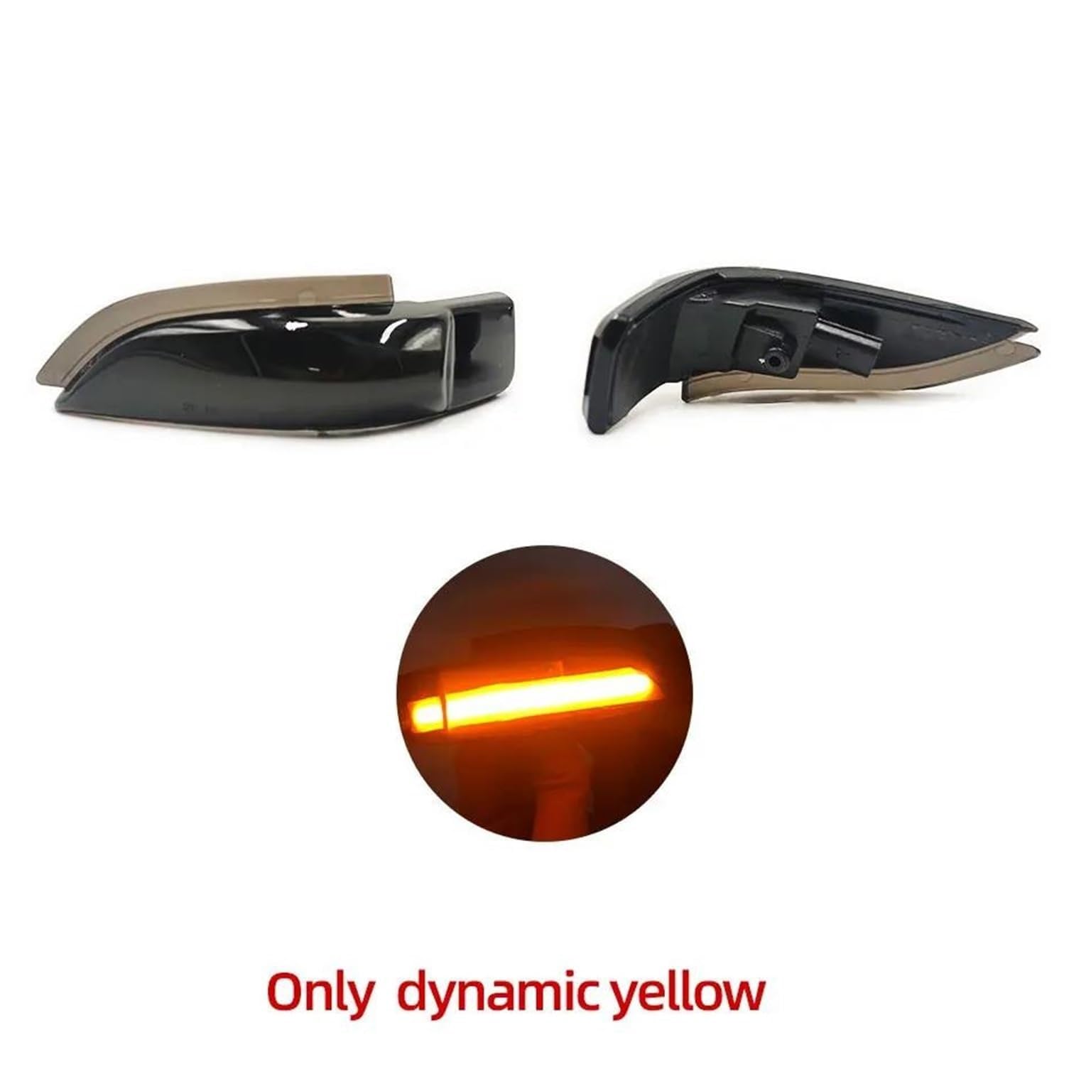 2PCS LED Dinámico Luz Intermitente para Espejo Lateral Compatible con Toyota Para Corolla Para Camry Para Prius Para Vios Para Yaris Para Venza Para Avalon Para Altis Repetidor Lateral Intermitente