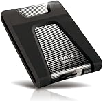 ADATA USA DashDriv Durable HD650 1TB Disque dur externe portatif anti-choc - Noir (AHD650-1TU3-CBK)
