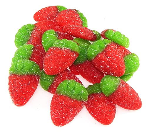 Gomitas de fresa ácida 1/2 libra (8 onzas) miniatura 2