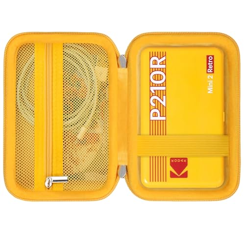 Maleta rígida para Kodak Mini 2 Retro portátil, amarilla miniatura 1