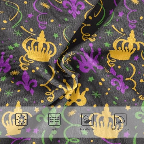 Boys' Exclusive Briefs Toddler Underwear 95% Combed Cotton Boxerbriefs 2T Royal Crown Pattern 23