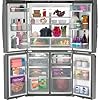 GE PAD28BYTFS 36 Inch Freestanding 4-Door French Door Smart Refrigerator with 28 cu. ft.