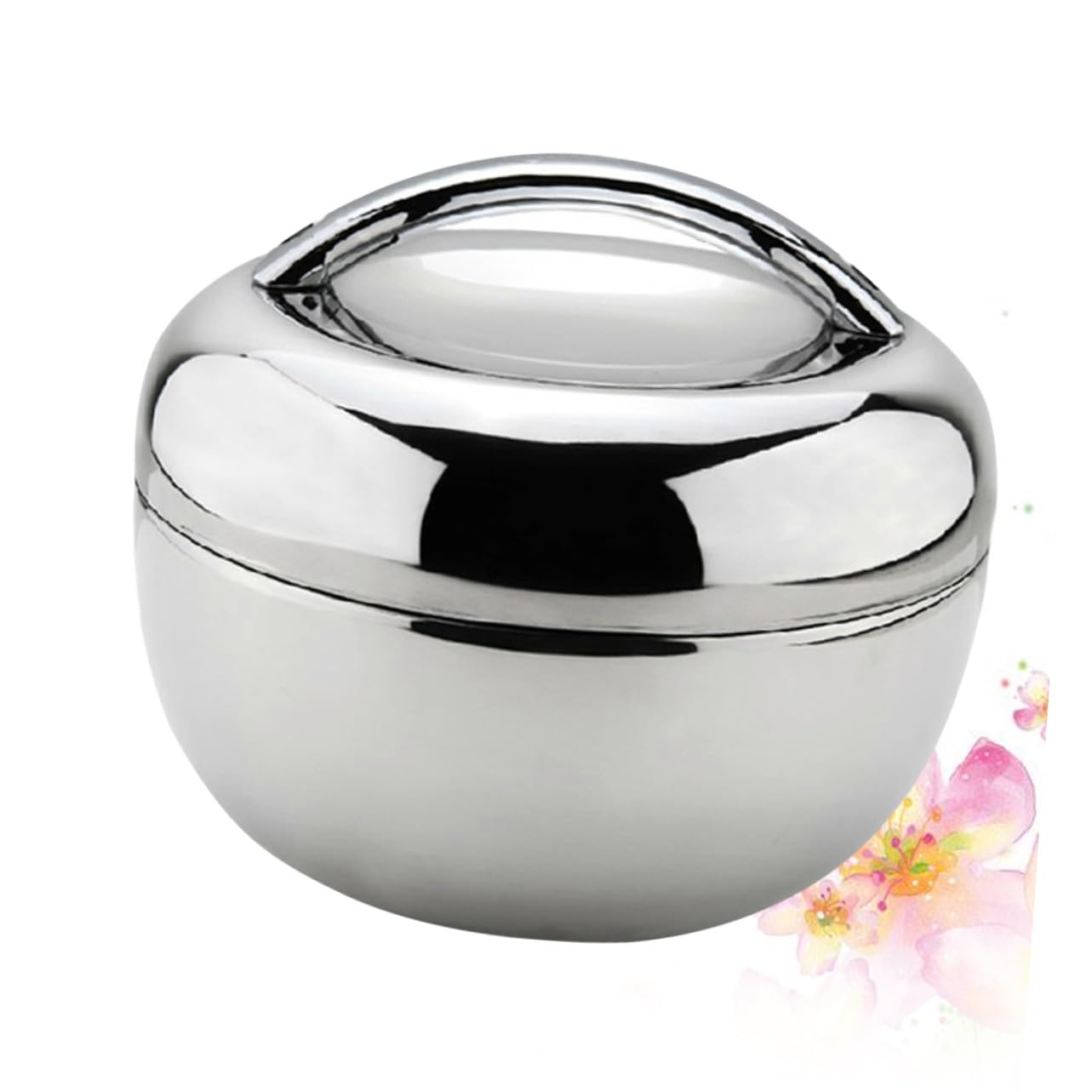 Boîte Lunch Inox avec Compartiments Thermique pour Repas Chaud Conteneur Alimentaire Portable Acier Inoxydable Boîte Rangement Pratique pour Étudiants et Travailleurs