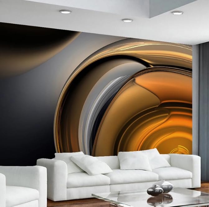 Papier peint mural art moderne 3D salon style européen rétro 250x175cm