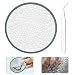 AFASOES Filtro Ducha Pelos 11cm Desague Plato Ducha Filtro Plano Plato de...