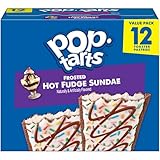Pop-Tarts Breakfast Toaster Pastries, Frosted Hot Fudge Sundae Flavored, 20.3 oz (12 Count)