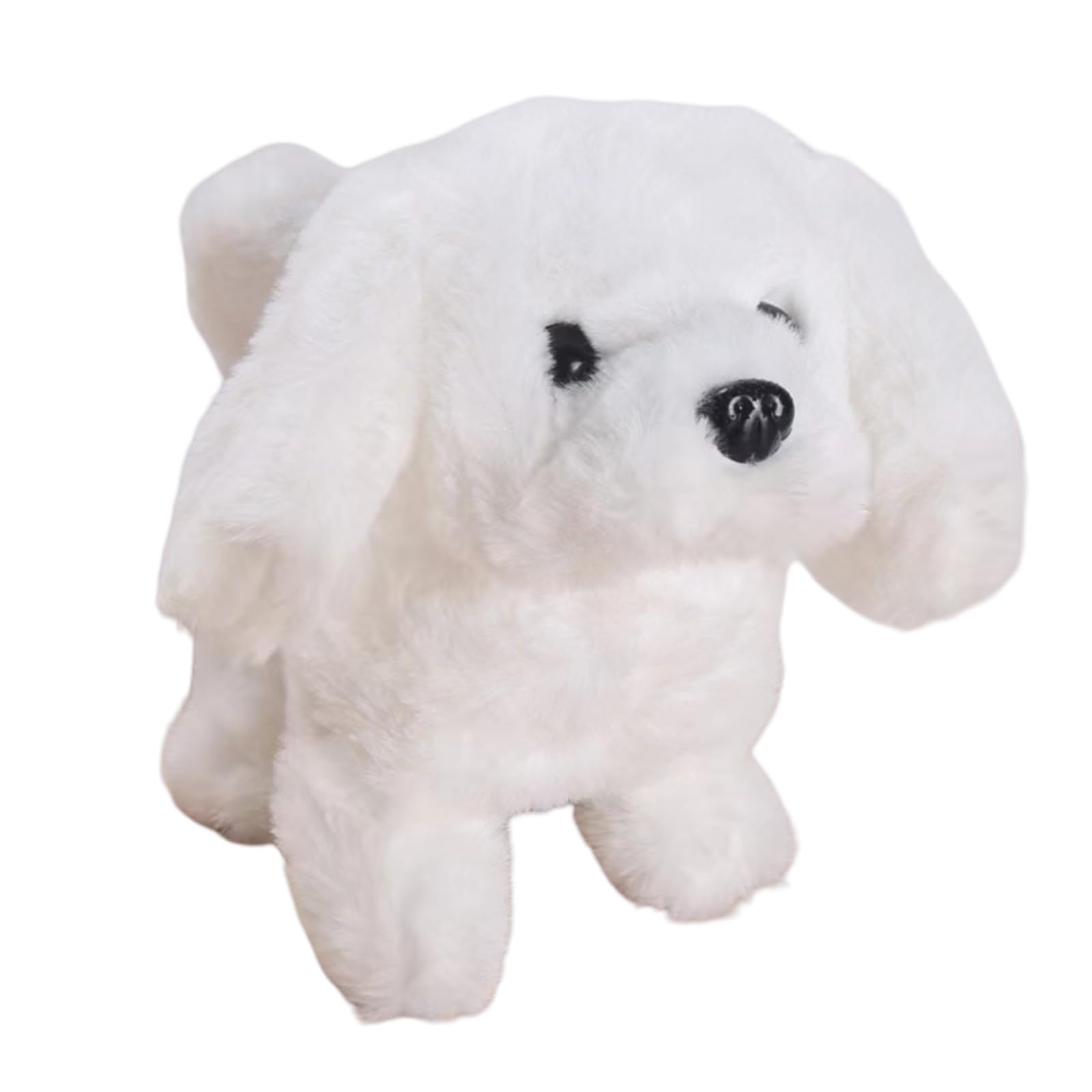 音声機能付きホワイトぬいぐるみ犬 音声機能付きホワイトぬいぐるみ犬