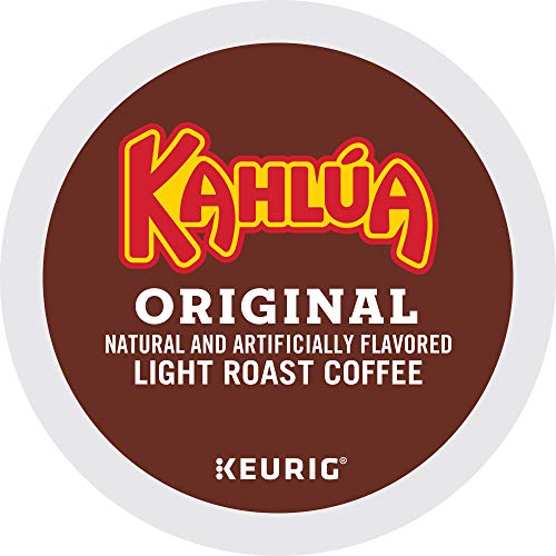 Kahlua Original, Single-Serve Keurig K-Cup Pod, Light Roast Coffee, 72 Count