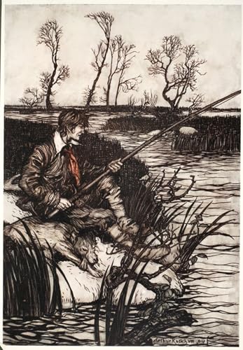Tableau Arthur Rackham pour décoration murale salon : atmosphère poétique en toile 60x90
