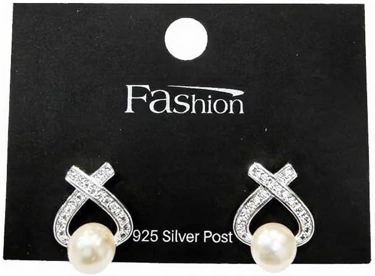 AAA+ Quality Handpicked Freshwater Cultured Stud Button Pearl Earrings Gold Plated 925 Sterling Silver Post - Image 5