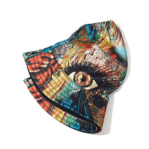 Image of Quanhaigou Bucket Hat for Men Women,Packable Reversible Printed Sun Hats,Fisherman Outdoor Summer Travel Hiking Beach Caps