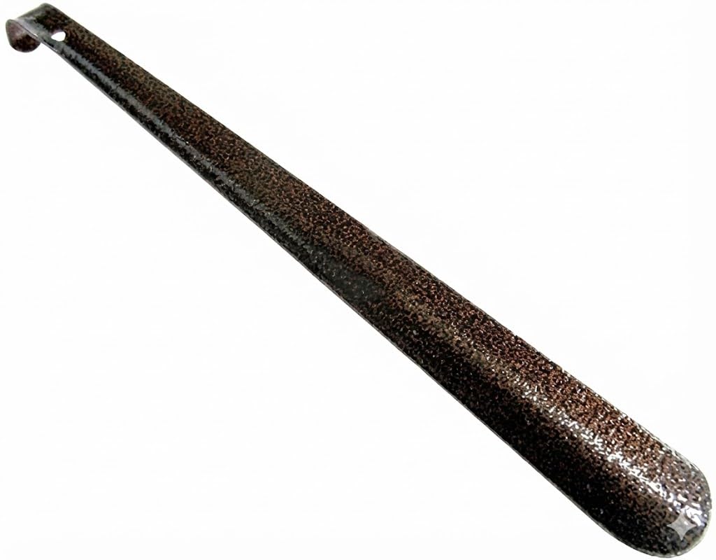 Orret Home Ayakkabı Çekeceği – Kerata Şekilli Demir Döküm Ayakkabı Çekecek – Sağlam ve Kaliteli Metal Ayakkabı Giyme Aparatı – Dayanıklı Tasarım (60 Cm)