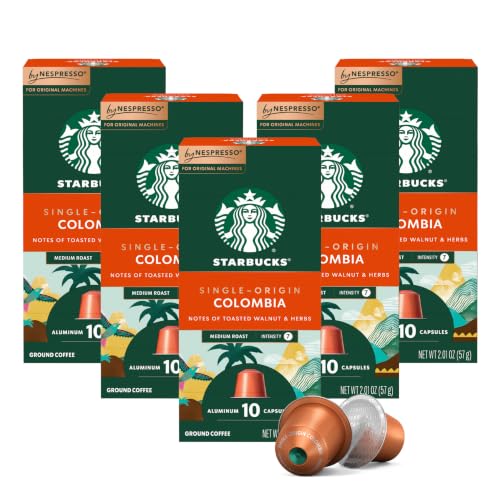 Starbucks by Nespresso Original, Single-Origin Colombia, 50-count - image 1