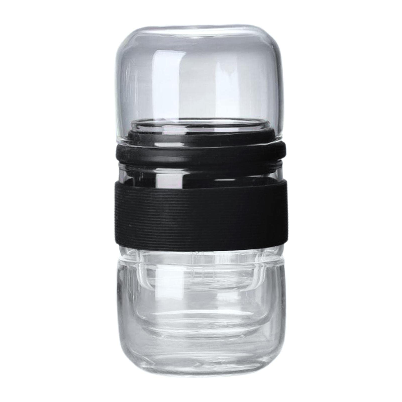 Bolsa de viaje para botella de agua y juego de té con diseño compacto y protección acolchada