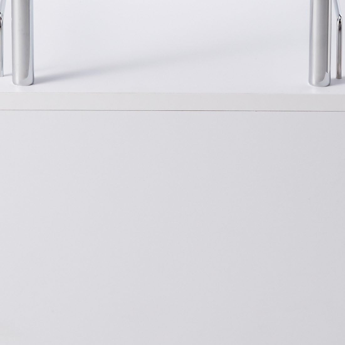Kings Brand Furniture - Minorca Modern Wine Bar Table w/Shelves (White) : Home & Kitchen