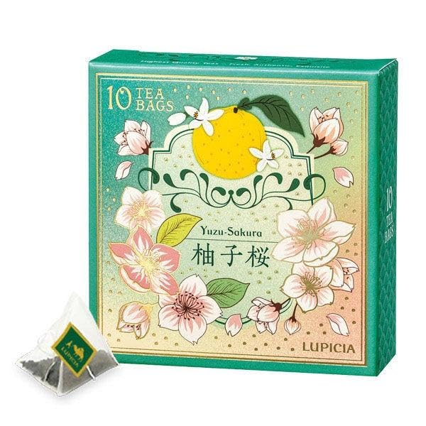 Amazon.co.jp: ル ピ シ ア 8295 柚子桜 ティーバッグ 10個入り 1箱