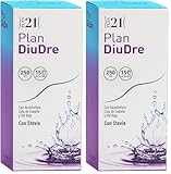 PLAMECA - Plan 21 DiuDre, Con Stevia, Control Peso Corporal, Ayuda ante Retención de Líquidos y Vientre Hinchado, Equilibrio de Líquidos y Excesos, con Alcachofera, Cola de Caballo y Romero - 250 ml