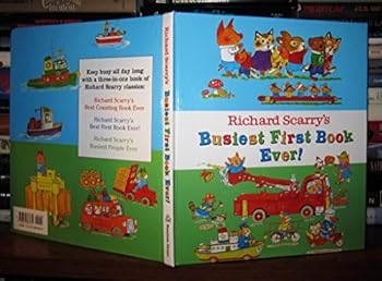 Hardcover Richard Scarry's Busiest First Book Ever! Book