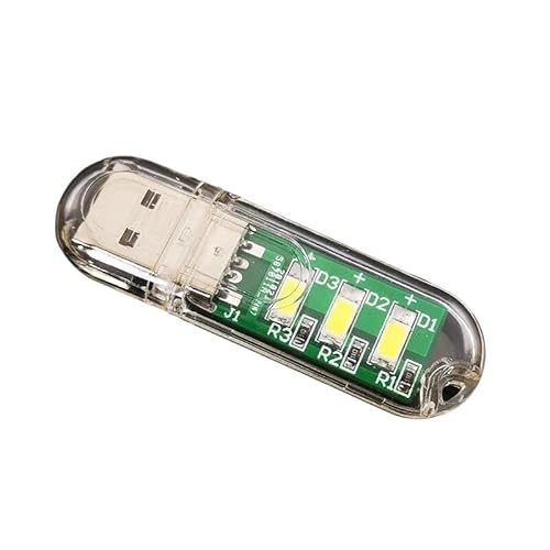 THEPHAMVX New 2024 USB Portable Led Night Light Electronic Kit Mini USB Light Chip Creative DIY Kit Electronic Component Accessories