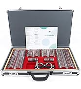 UCanSee High Qualtiy 266 Trial Lens Set Optical Kit Metal Rim Wood Frame Aluminum Box