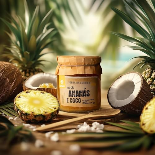 Vielfältige Auswahl an Marmeladen, Set mit 4 Gläsern à 280 g, exklusive Geschmacksrichtungen: Kürbis mit Walnüssen, Feige mit Walnüssen, Ananas mit Kokosnuss, Tomate ohne künstliche Zutaten