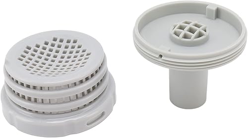 Miniatura 4 de TOPINCN Conector de chorro de agua para piscina con rejilla de filtro de salida, piezas de repuesto para conectores de filtro de piscina sobre el