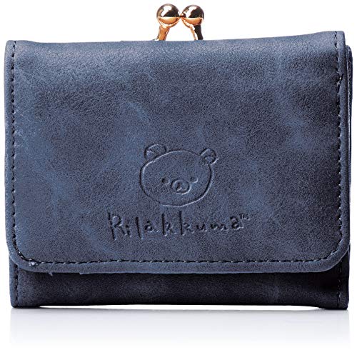 Rilakkuma リラックマ 財布 三つ折り財布 MRK-297b mrk- ネイビー
