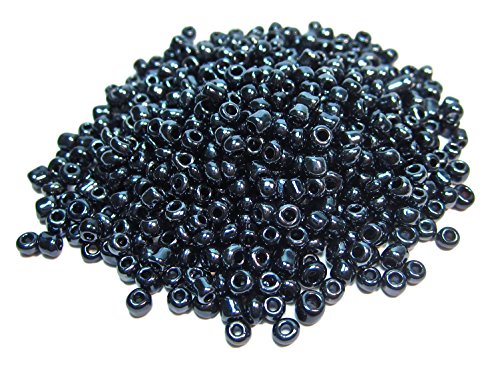 660 Perles de rocaille bleu de 3 à 4 mm env. geralin gioielli 20 g Cover