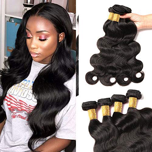 Eliana Hair Brazilian Body Wave 4 Bundles 20 22 24 26inch 8A Unprocessed Virgin Peruvian Body Wave Human Hair Peruvian Virgin Body Wave Weft