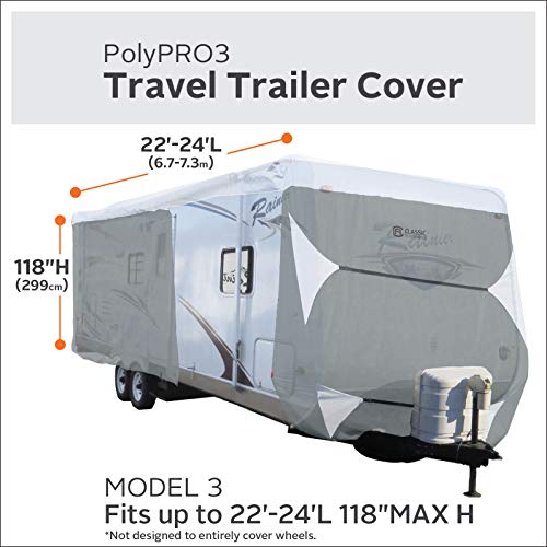 Classic Accessories Over Drive PolyPRO3 Deluxe Travel Trailer/Toy