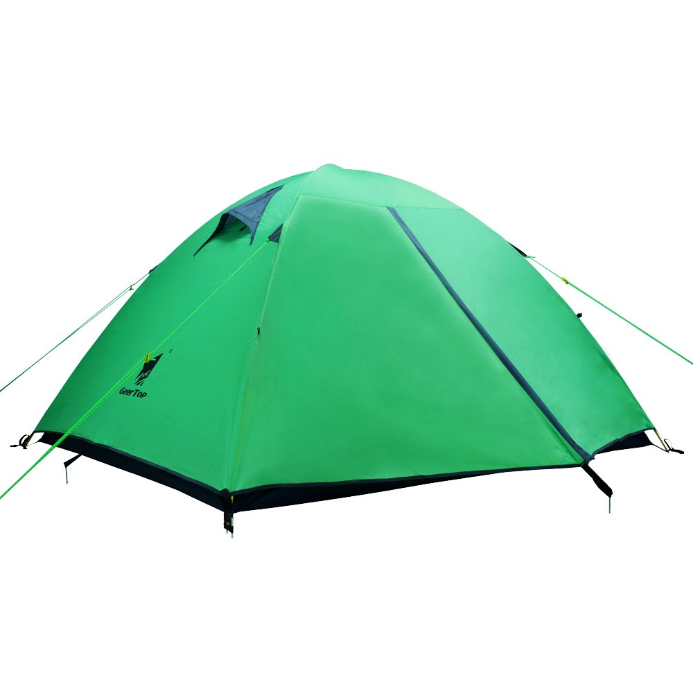 geertop zelt 3 personen Drei Jahreszeiten Kuppelzelt Campingzelt Trekkingzelt Familienzelt Wasserdichtes - 180 x 210 x 120 cm Year_2023_Make_Chevrolet_Model_Colorado_Engine_2.7L Gas 4000mm waterproof body Size:Medium (Ages: 7-8) Männer-Camping ♂ − zum