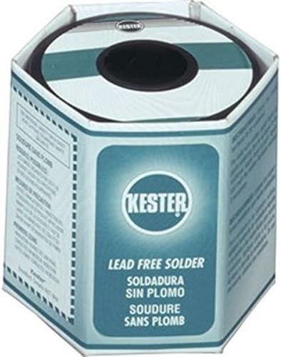 Kester 331 Water Soluble Flux Core Lead-Free Solder Wire - 1 lb - 0.031 in Wire Diameter - Sn/Cu/Ni/Bi Compound - 24-9574-6403 [PRICE is per POUND]