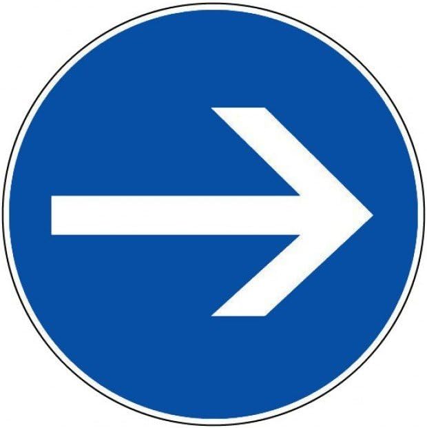 Generic - Signpost - Name Meaning Required, White, Dési.Sens obligatoire