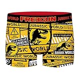 FREEGUN Jungen Boxer garçon Jurassic World Retroshorts, REX, 14/16A