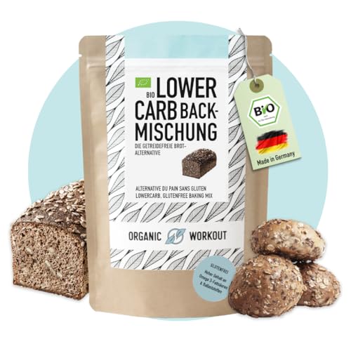 LOWER-CARB PAIN MIX - 100% Bio | paleo | sans gluten | pain...