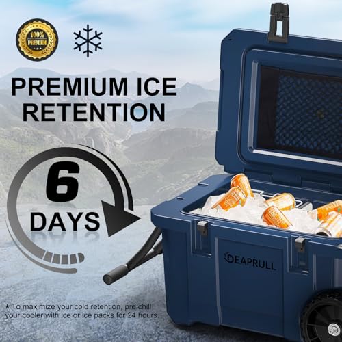 Deaprull 55 Quart Cooler With Wheels thumb #5