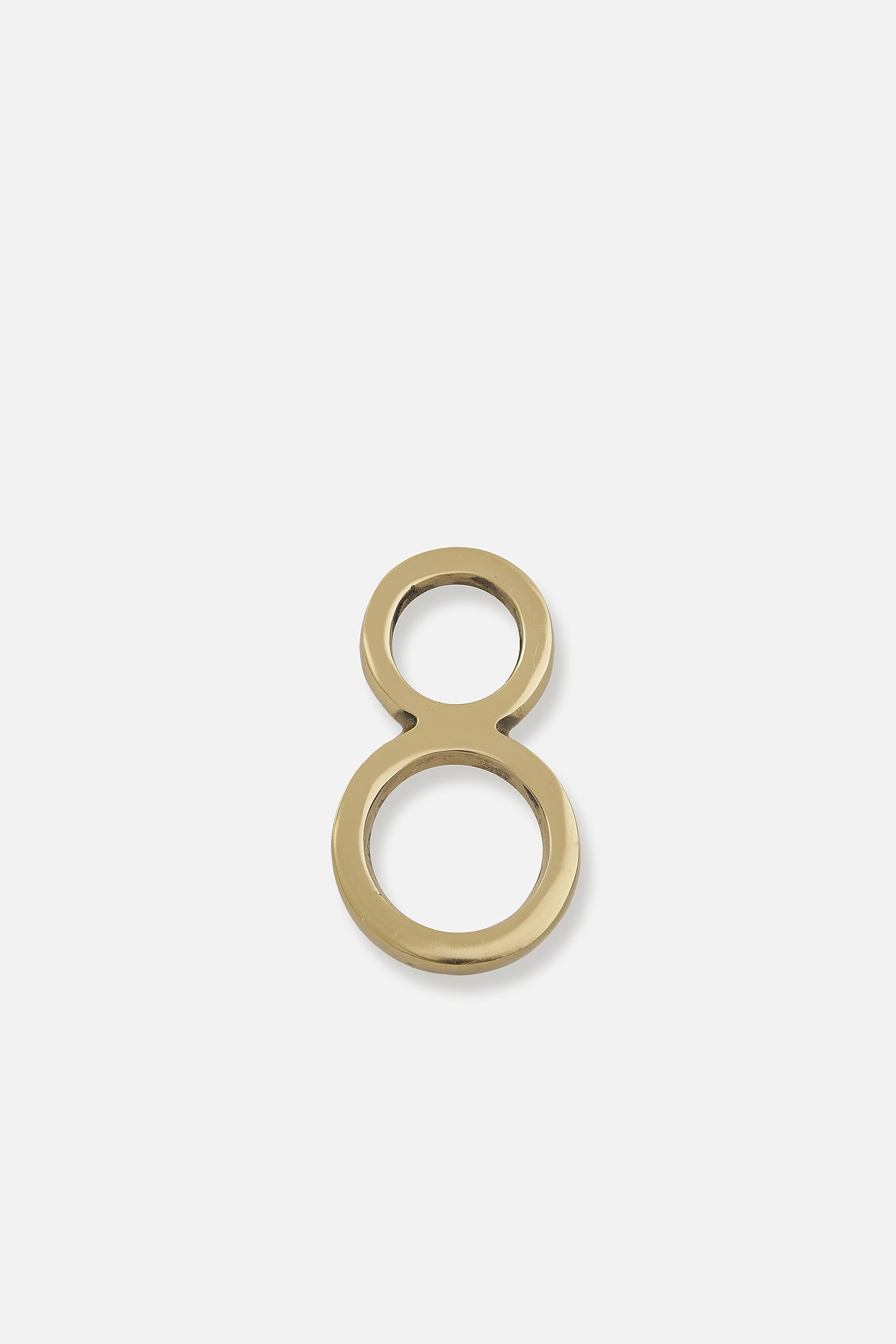 DecorTwist® Metal House Number for Outdoor Golden Home Hotel Door Numbers for Gate Outside Lodge Apartment College Library Rack Number 4" Inch Height [Number 8] — Amazon image 5
