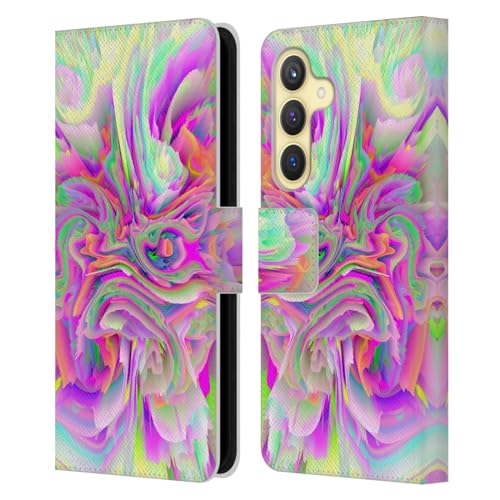 Funda libro Samsung Galaxy S24 5G de cuero con tapa abatible y protector de pantalla Haroulita