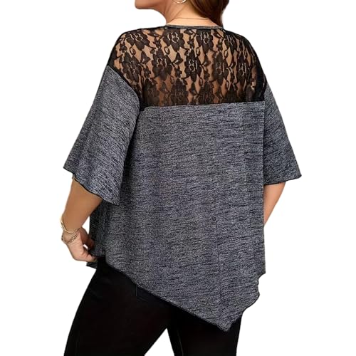 Top dentelle femmes à poitrine croisée pour silhouette sculptée - 2