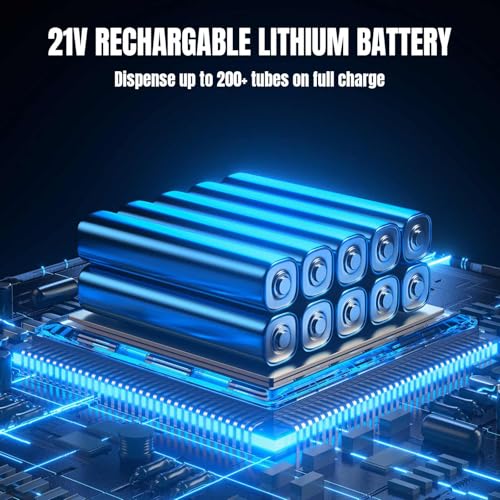 Electric Silicone Gun for M-Akita 18V Battery,Caulking Gun with LED Lights,300ml Cartridges,Up to 6500N,4 Speed,Anti-Drip,Cordless Glue Gun Tool for Sealing,Sealant (Without Battery) 8 Electric Silicone Gun for M-Akita 18V Battery,Caulking Gun with LED Lights,300ml Cartridges,Up to 6500N,4 Speed,Anti-Drip,Cordless Glue Gun Tool for Sealing,Sealant (Without Battery) - Image 8