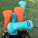 BAIRBRE Golf Club Head Covers, Blue Golf Fariway Wood Covers Hybrid Head Covers 3 Wood Headcover Leather Golf Headcover with Number Tag for Scotty Cameron Odyssey Taylormade Spider All Brand,U